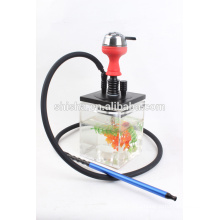 2016 Europe Hot Sale square shisha acrylic amy deluxe hookah